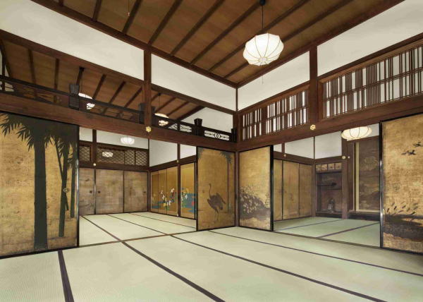 客殿次の間から襖絵